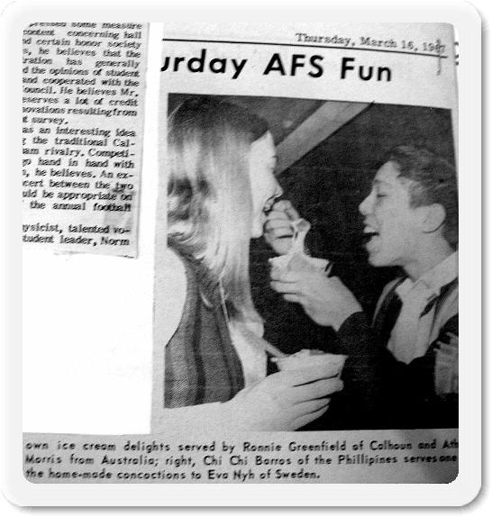 AFS Students Eva & Chi Chia